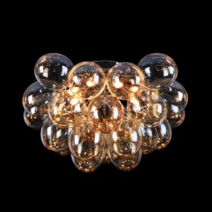 Plafoniera Balbo MOD112CL-08G, 8xG9, nichel+cognac, IP20, Maytoni [2]- savelectro.ro