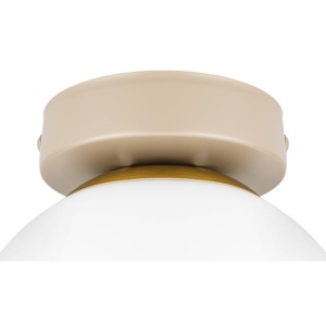 Plafoniera Bali 1xE27, IP20, bej+aurie, Masterled [3]- savelectro.ro