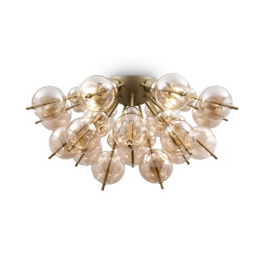 Plafoniere, Plafoniera Bolla MOD133CL-04BS, 4xE27, aramie+aurie, IP20, Maytoni - savelectro.ro