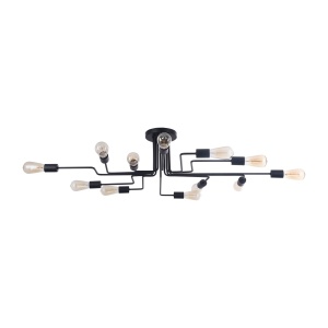 Plafoniera Gilbert T532CL-12B, 12xE27, neagra, IP20, Maytoni [3]- savelectro.ro