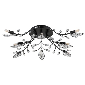 Plafoniera Janis 8xG9, Ø76 cm, IP20, neagra mat, Globo Lighting [3]- savelectro.ro