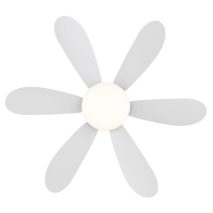 Plafoniera LED Delores, cu ventilator, 5W, 350 lm, lumina calda/neutra/rece, IP20, alb mat, Globo Lighting [4]- savelectro.ro