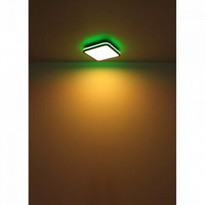 Plafoniera LED Jaxxi 41391-40, cu telecomanda, RGB, 40W, 4250lm, lumina calda+neutra+rece, IP20, alba+neagra, Globo Lighting [15]- savelectro.ro