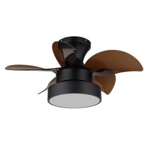 Plafoniera LED Kari, cu ventilator, 22W, 1660 lm, lumina calda/neutra/rece, IP20, negru mat, Globo Lighting [8]- savelectro.ro