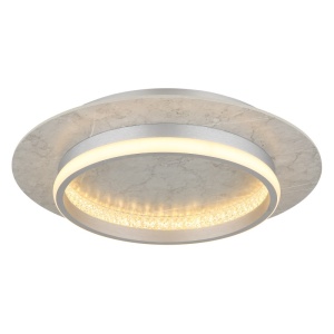 Plafoniera LED Mary, 24W, 1542 lm, lumina calda/neutra/rece, dimabila, Ø400 mm, IP20, argintie, Globo Lighting [6]- savelectro.ro