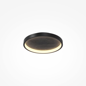 Plafoniere LED, Plafoniera LED Orign, 27W, lumina calda (3000 K), neagra, Maytoni - savelectro.ro