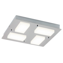 Plafoniera LED Ruben 5725, 4.5W, 1548lm, lumina neutra, IP44, crom, Rabalux [2]- savelectro.ro