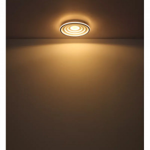 Plafoniera LED Sapana 41580-24, 24W, 1200lm, lumina calda, IP20, alba+neagra, Globo Lighting [4]- savelectro.ro