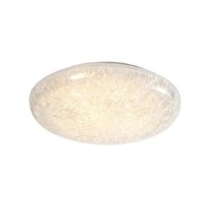 Plafoniere LED, Plafoniera LED Sparkle, 24W, 2600 lm, lumina calda/neutra/rece, IP20, alba+transparenta, Klausen - savelectro.ro