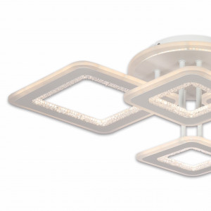 Plafoniera LED Trigos PL4 KL151046, 132W, 3000K-4000K-6500K, dimabila, telecomanda, smart, alb, Klausen [3]- savelectro.ro