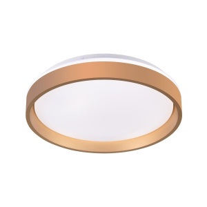 Plafoniere, Plafoniera LED Valentis, 24W, temperatura de culoare ajustabila(1800-6500 K), alba, aurie, Klausen - savelectro.ro