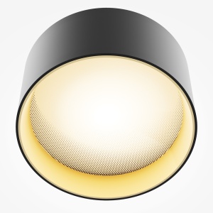 Plafoniera LED Vega C089CL-15W3K-BMG, 15W, 1020lm, lumina calda, IP20, neagra+aurie, Maytoni [2]- savelectro.ro
