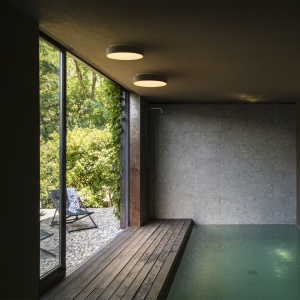 Plafoniera LED Ziggy D080, 62W, 4670lm, lumina calda (3000 K), IP20, neagra, Ideal Lux [2]- savelectro.ro