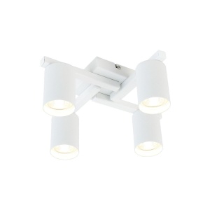 Plafoniere, Plafoniera Manner PL4, 4xGU10, alba, Klausen - savelectro.ro