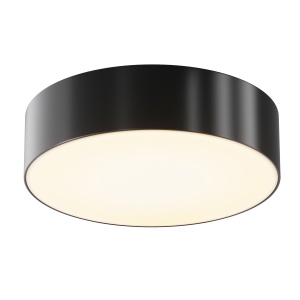 Corpuri de iluminat, Plafoniera pentru exterior LED Zon O431CL-L30B3K, 30W, 2200lm, lumina calda, IP65, neagra, Maytoni - savelectro.ro