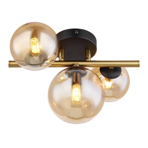 Plafoniera Riha 3xG9, neagra mat, IP20, Globo Lighting [9]- savelectro.ro