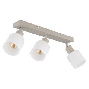 Plafoniere, Plafoniera Trent, 3xE14, IP20, nisipiu mat, Globo Lighting - savelectro.ro
