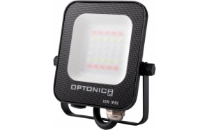 Lichidare stoc, Proiector LED Optonica, 10W, RGB, IP65, 900lm - savelectro.ro