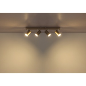 Spot aplicat Robby 4xGU10, IP20, nisipiu, Globo Lighting [7]- savelectro.ro