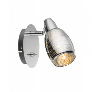 Spoturi, Spot Carson 54986-1, 1xE14, crom, IP20, Globo Lighting - savelectro.ro