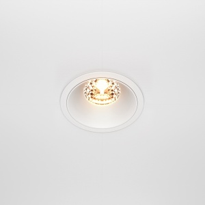 Corpuri de iluminat, Spot incastrat LED Alfa, 15W, lumina calda (2700K), alb, Maytoni - savelectro.ro