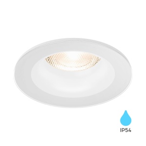 Spoturi, Spot incastrat rotund Tetra, aluminiu, alb, IP54, Braytron - savelectro.ro
