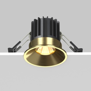 Spot incastrat Round, 7W, lumina calda (3000K), alama, Maytoni [2]- savelectro.ro