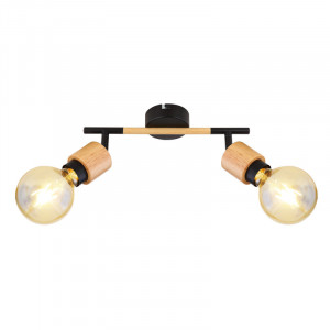 Spot Jorna 54031-2, 2xE27, crom+natural, IP20, Globo Lighting [4]- savelectro.ro