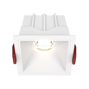Corpuri de iluminat, Spot LED 10W Incastrat, Maytoni, 500lm, Lumina Calda (3000K), Alb - savelectro.ro