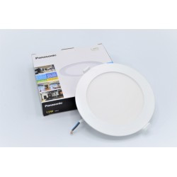 Spot LED 12W Incastrat, Rotund, Panasonic, 850lm, Lumina Calda (3000K), Alb [2]- savelectro.ro