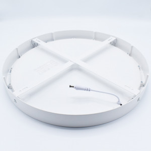 Aplica LED 36W rotunda, 2500 lm, lumina rece (6500K), IP20, Ø403 mm, alba Braytron