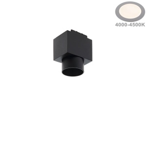 Spot LED 5496-OP, sina magnetica mini MM30, 5W, 425 lm, lumina neutra (4000 K), IP20, negru, Optonica [2]- savelectro.ro