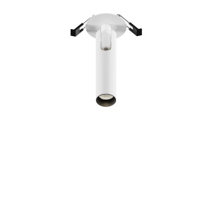 Spot LED 6W Incastrat, Maytoni, 270lm, Lumina Calda (3000K), Negru [1]- savelectro.ro