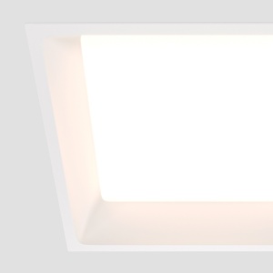 Corpuri de iluminat, Spot LED incastrat Okno, 24W, lumina neutra (4000K), IP44, alb, Maytoni - savelectro.ro