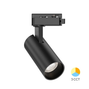 Spot LED pe Sina 15W, Braytron, 1560lm, Lumina Calda/Neutra/Rece, Negru [1]- savelectro.ro