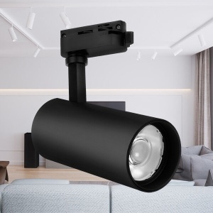 Spot LED pe sina 4 fire 30W, 2660lm, lumina neutra (4000 K), negru, Braytron [2]- savelectro.ro