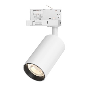 Spoturi, Spot pe sina GU10 Beta, aluminiu, alb-negru, IP20, Braytron - savelectro.ro