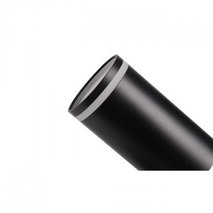Spot Ring 0296-LVT, cu intrerupator, orientabil, 1xGU10, negru, IP20, Masterled [7]- savelectro.ro