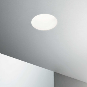 Spot Samba 150307, rotund, incastrat, 1xGU10, alb, IP20, Ideal Lux [2]- savelectro.ro