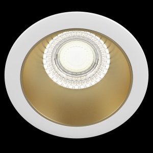 Spot Share DL053-01WMG, incastrat, 1xGU10, alb+auriu, IP20, Maytoni [4]- savelectro.ro