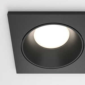 Spot Zoom DL033-2-02B, incastrat, 2xGU10, negru, IP65, Maytoni [2]- savelectro.ro