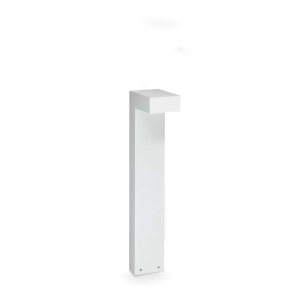 Stalpi iluminat exterior, Stalp LED exterior Sirio H60 13W, 660lm, lumina calda (3000 K), IP65, alb, Ideal Lux - savelectro.ro