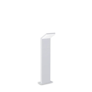Stalpi iluminat exterior, Stalp LED exterior Style H050 8.5W, 720lm, lumina calda (3000 K), IP54, alb, Ideal Lux - savelectro.ro