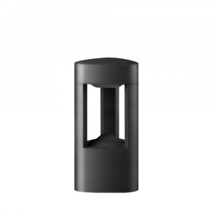 Stalp LED pentru exterior Dallas, 7W, 600lm, lumina calda (3000K), gri, Braytron [1]- savelectro.ro