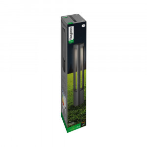 Stalp LED pentru exterior Dallas, 7W, 600lm, lumina calda (3000K), gri, Braytron [3]- savelectro.ro