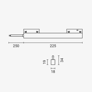 Sursa de alimentare pentru sina magnetica M05, 80W, 48V, neagra, Optonica [5]- savelectro.ro