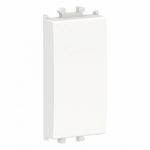 Prize si intrerupatoare Schneider, Tasta falsa/obturator, 1 modul, alb, Schneider Easy Styl - savelectro.ro