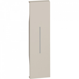 Tasta pentru intrerupator 1 modul, culoare nisip, Living Now