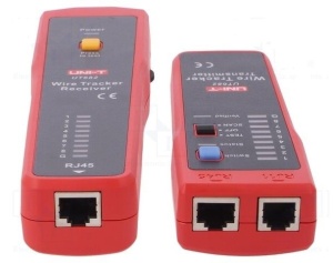 Tester continuitate cablu retea, telefonic, RJ45, RJ11, UNI-T [3]- savelectro.ro
