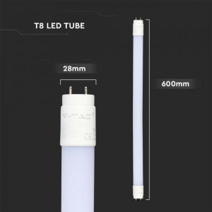 Tub led T8 7.5 W V-TAC Cip Samsung, 850 lm, Lumina Neutra (4000 K), Clasa Energetica E [4]- savelectro.ro